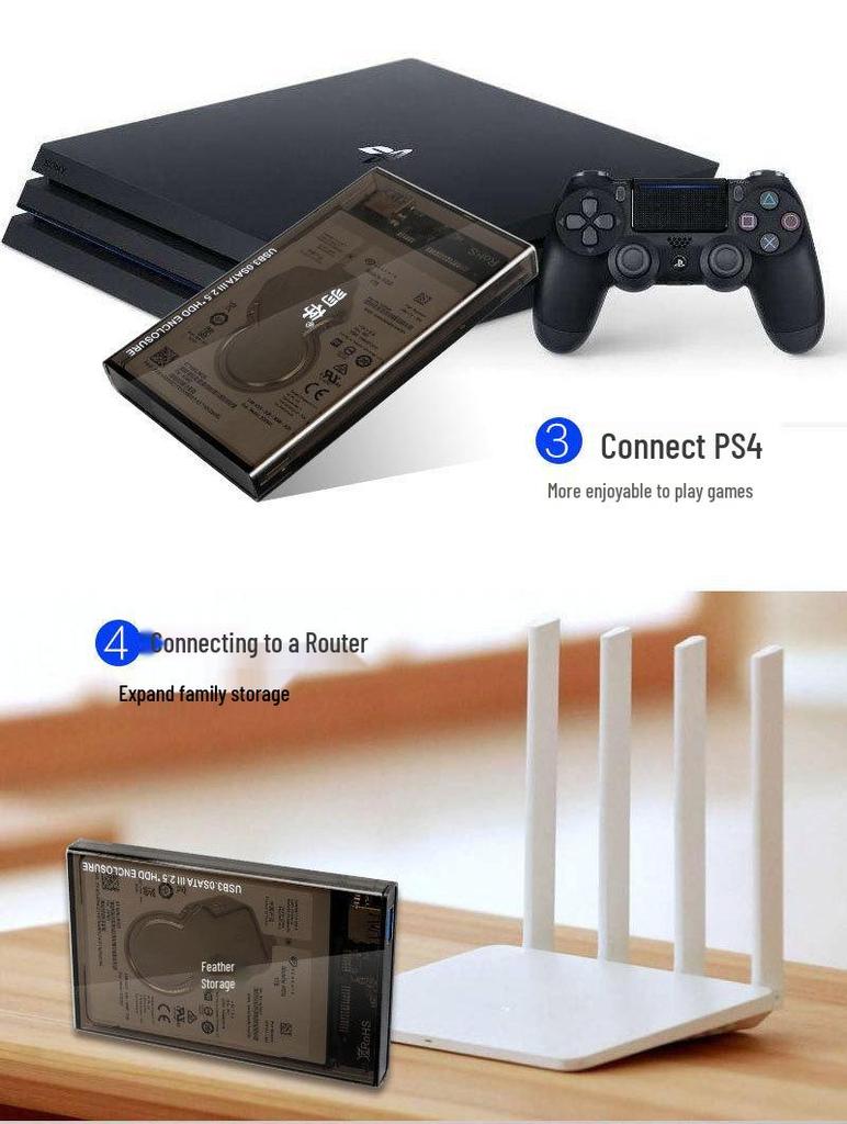 USB 3.0 2.5" SATA External SSD/HDD Enclosure