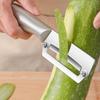 Hot Pineapple Peeling Knife Thickened Stainless Steel Pumpkin Skin Peeler Kitchen Special Paring Tools Home Sugar Cane Peeler