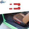 Red Electric Seat Adjust Switch Button Trim Cover Cap For Ford Mustang 2004-2014