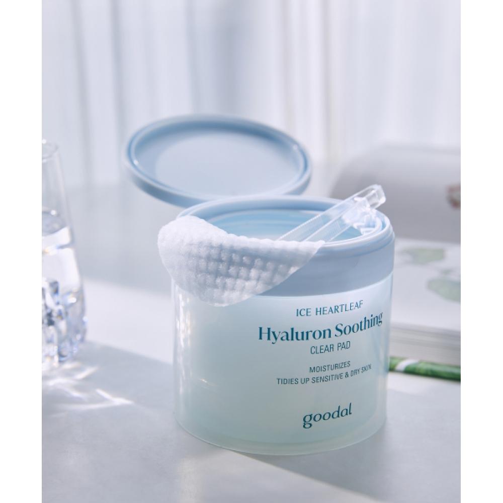 

Goodal Houttuynia Hyaluron Soothing Clear Pad 70 Sheets 25ad FREE