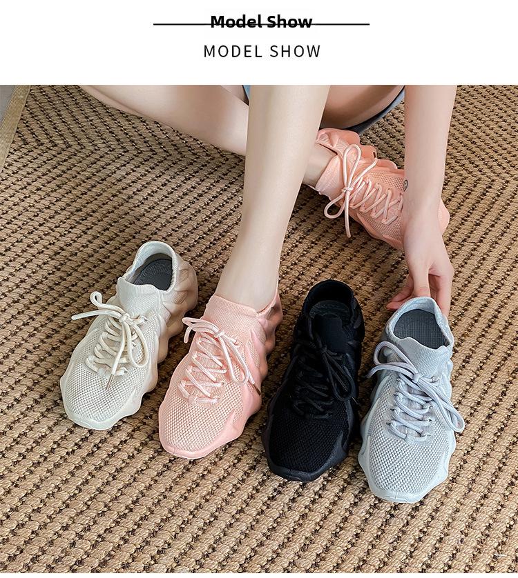 Calzini Volcano traspiranti estivi 2024, scarpe da corsa unisex in cocco intrecciato stile Flying F450