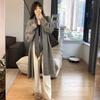 2026 Women's Autumn/Winter Korean-Style Loose Mid-Length Knit Cardigan