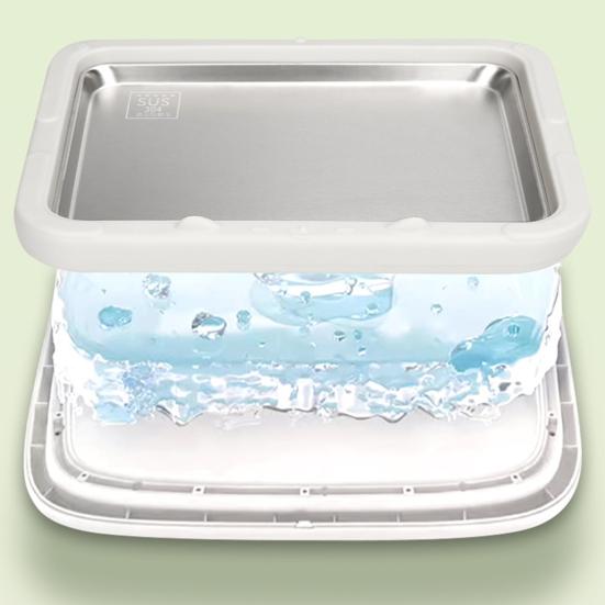 Manual Freezing Yogurt Maker Stainless Steel Ice Cream Roll Machine for Home