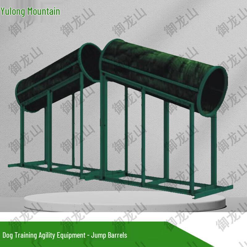 Dog Training Jumping Barrel