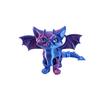 16cm3D Printed Angel Demons Cat Movable Joint Cute Pet Desktop Cute Toy Decompression Ornaments Blind Boxs