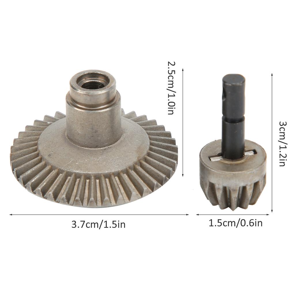 RC Front Rear Drive Shaft Axle with 38T and 13T Gear Set for Axial Wraith RR10/90018