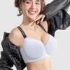 Ultra-thin Full-cup Bra for Smaller Busts Push-up and Side-bust Control