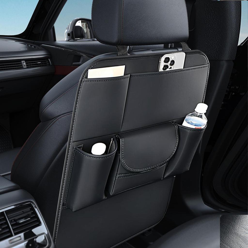 Back Seat Organizer Multifunctional Back Seat Protector Organizers Holder Convenient Container for Storage Auto Organization