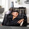 Elvis Presley Personalized Text Blanket Cozy Customizable Blanket Warmthful Decor for Chair Nap Living Room Bedding Four Seasons Universal