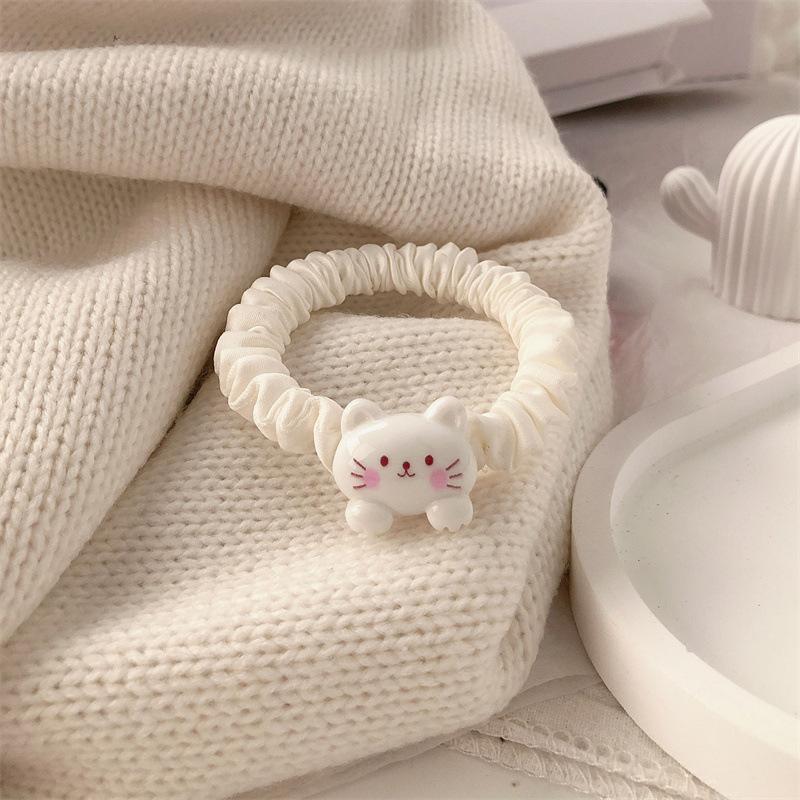 5 unidades por bolsa de coleteros elásticos para mujer y niña, banda de goma para el pelo, accesorios para el cabello