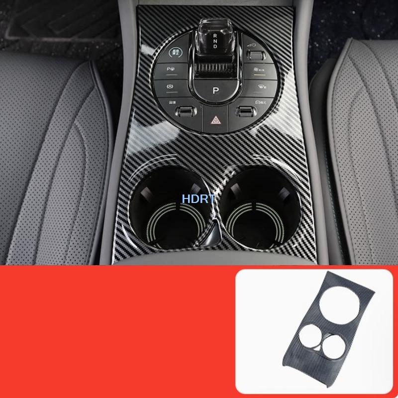 Car Styling Gear Window Control Panel Steering Wheel Rear Air Vent Outlet Cover Carbon Fibre Interior For BYD Seal 06 GT 2025 +