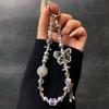 Butterfly Cell Phone Chain Wrist Chain Mobile Phone Lanyard  Mobile Phone Pendant