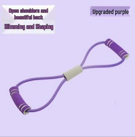 Acht-Zeichen Yoga Widerstandsband für Schulter- und Rückenfitness