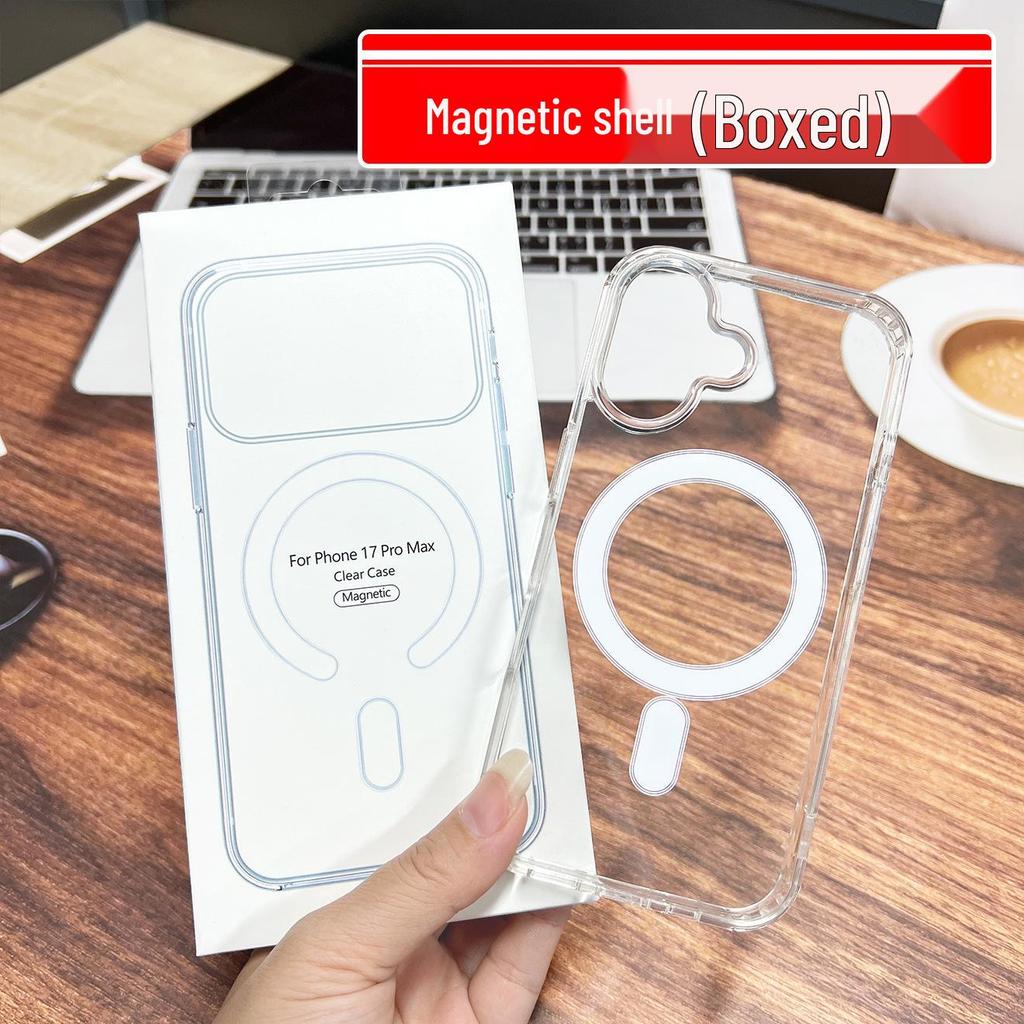 Magsafe iPhone 16/17 XSMAX Transparente Magnetische Schutzhülle