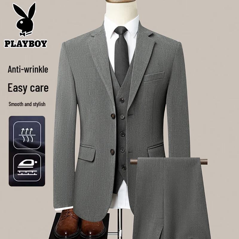 PLAYBOY Мужской деловой костюм для четырех сезонов XS