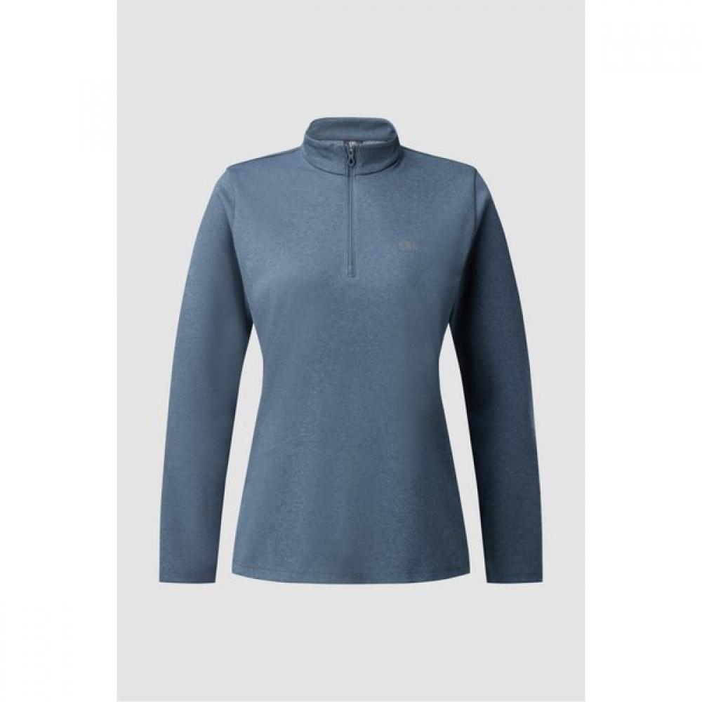 

Kolon SporT Basic Zip Up T shirT jkTbx24132Tgr Till Green/95