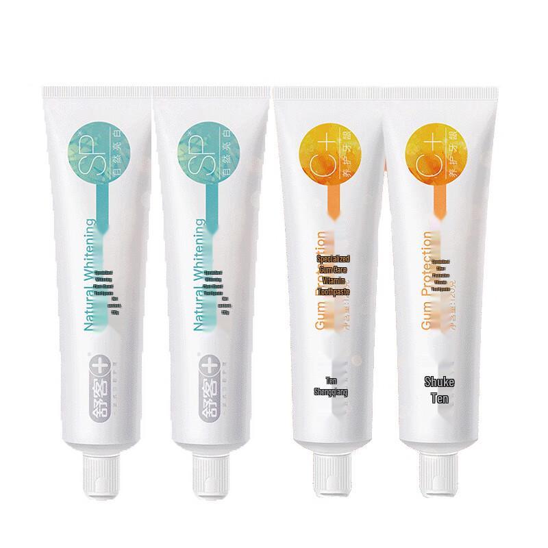 

SUCKER+ Whitening Gum Care Toothpaste 4-Tube Pack