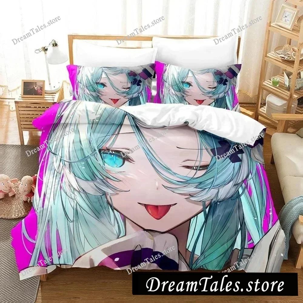 3D Print Anime Kawaii Girl Elira Pendora Bedding Set Single Twin Full Queen King Size Bed Set Adult Kid Bedroom Duvet Cover Sets