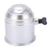 Tow Ball Cap, RV Truck Boat Weatherproof Bumper Universal Hitch Ball Cover Protector (B(Silver CP-0235))