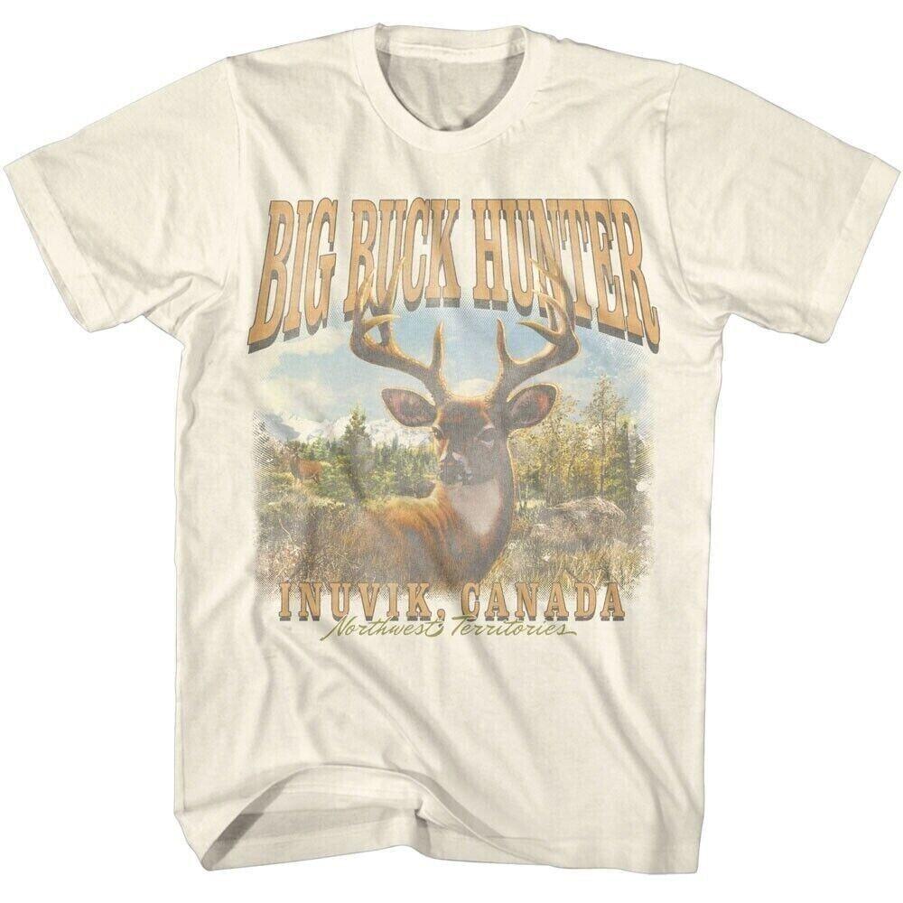Big Buck Hunter Whitetail Deer Men T Shirt S