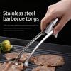 430 Stainless Steel Food Tongs Korean Barbecue Bbq Steak Clip Multi-purpose Food Clips Kitchen Gadgets Barbecue Accessories