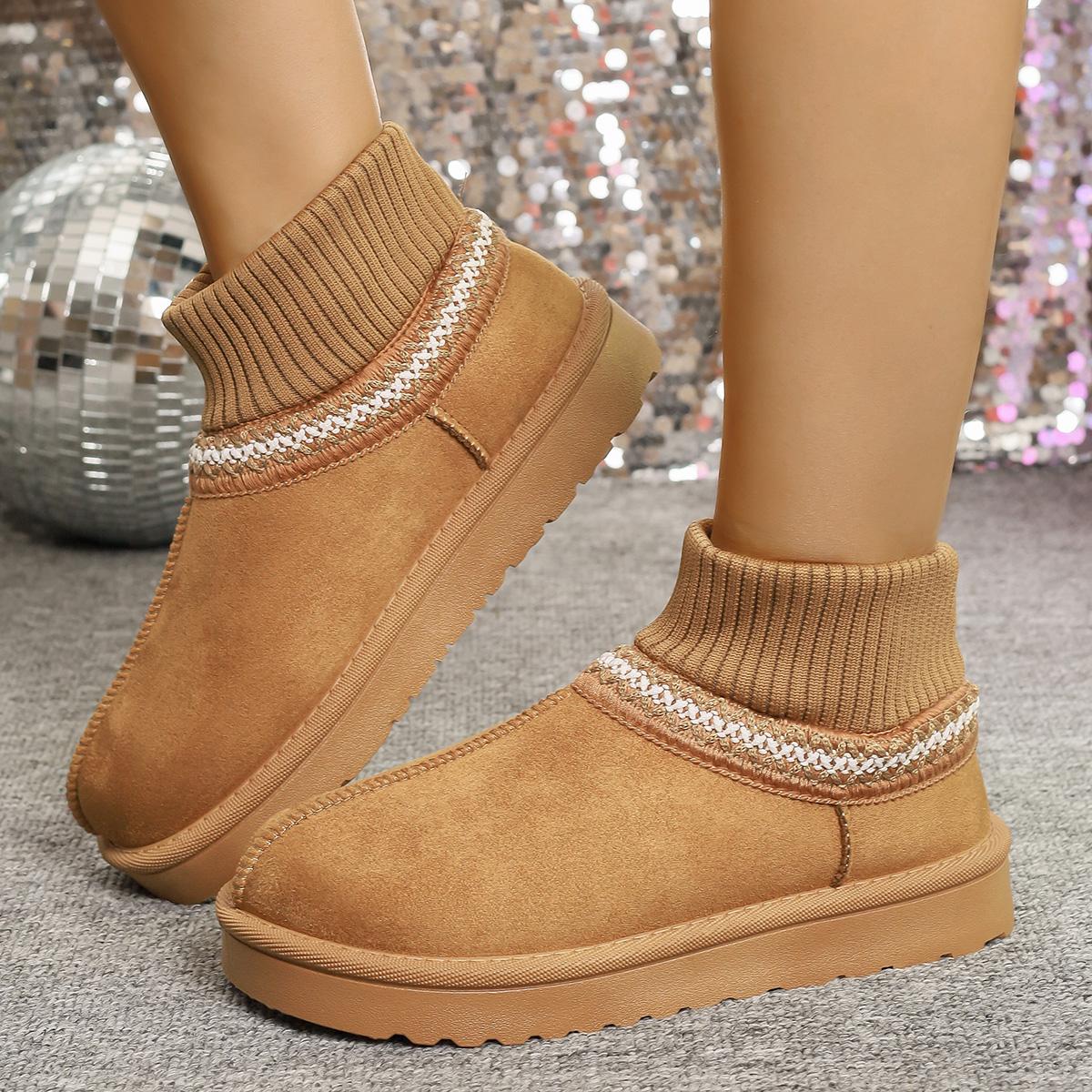 

Модные Новые Высококачественные Женские Модные Зимние Ботинки Пушистый Плюш Искусственный Мех Мягкие Тапочки Зима Для Дома Удобные Домашние Мужские Ботинки 41