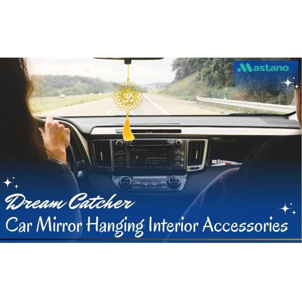 Acrylic Fancy Dream Catchers for Car Hanging Ornament | Elevate Car,Home,Office & Garden Decor | Divine God Elegance | Positive Vibes Mirror Decor