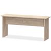 VidaXL Table de salle à manger et bancs 3 pcs Aggloméré Chêne