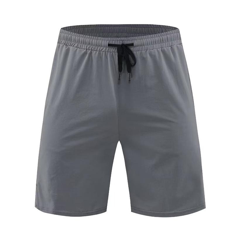 2024 Men's Quick-Dry Outdoor Running Shorts – Mid-Length, Loose Fit for Casual Fitness.