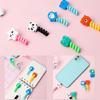 2 Stück USB-Datenkabel-Schutz Cartoon-Tier Ladekabel-Hülle Für USB-Laden