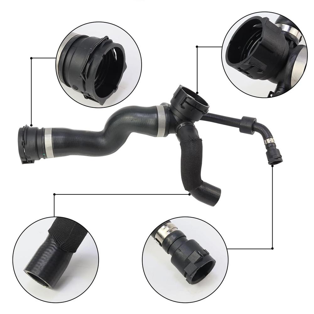 17127580957 Radiator Coolant Hose For BMW 535i GT Base Hatchback 3.0L 2010-2017