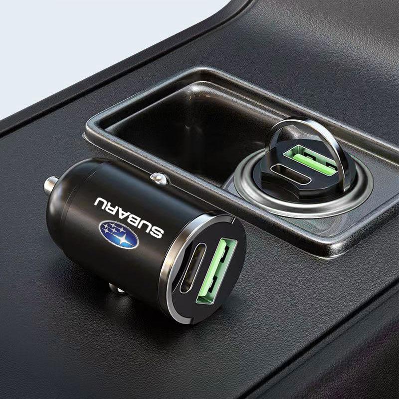 Mikro Auto Schnelllader Fahrzeug Zigarettenanzünder Konverterstecker Autozubehör Für Subaru Outback Impreza Forester Levorg XV STI Ascent Legacy