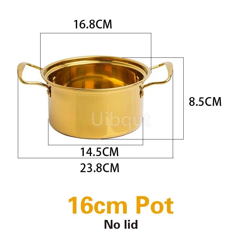 Small Hot Pot Special pot for induction cooker Self- hotpot Single person mini One person pot Commercial soup pots