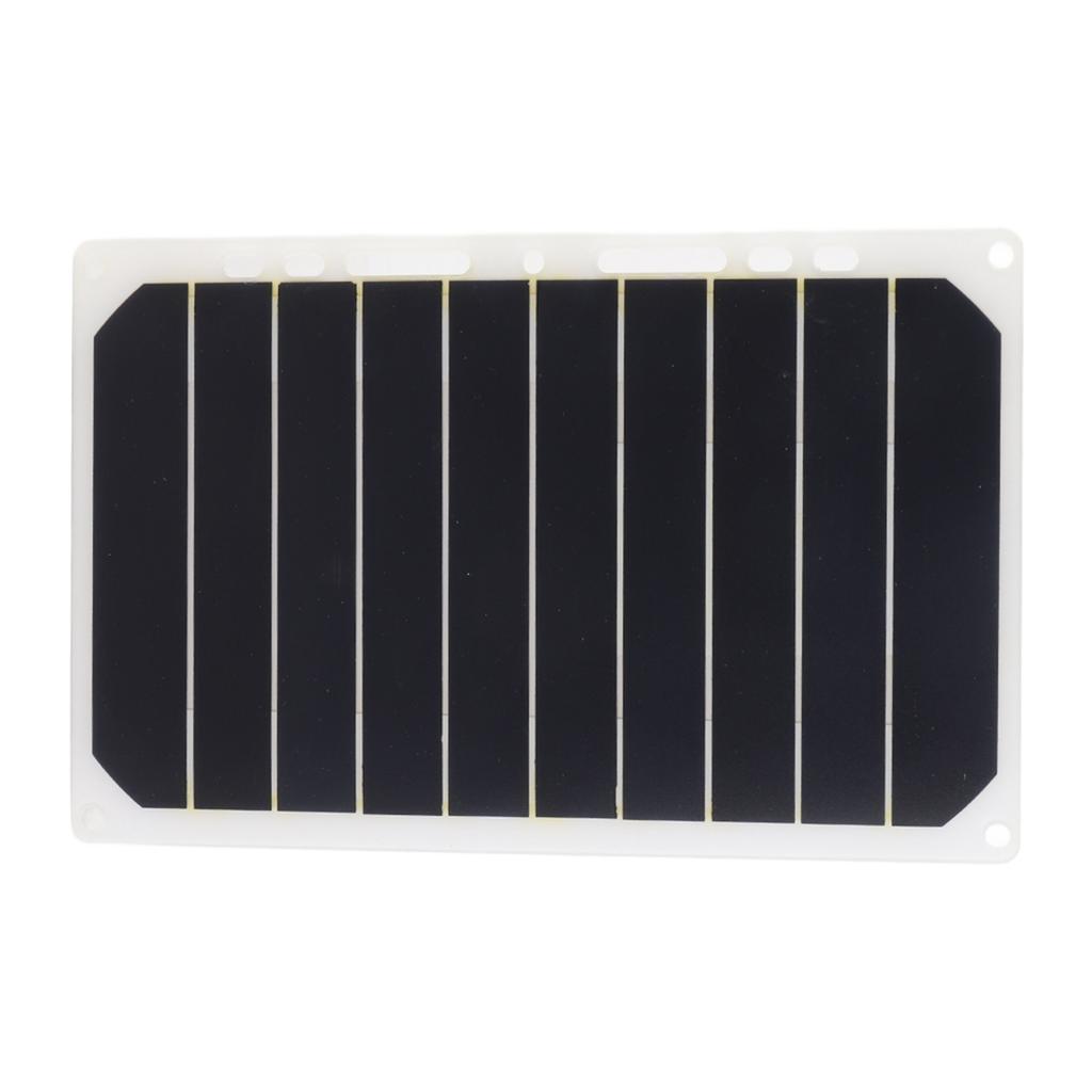Tragbares 10-W-Solarpanel-Ladegerät für den Außenbereich mit Standard-USB-Ausgang zum Aufladen von Telefonen