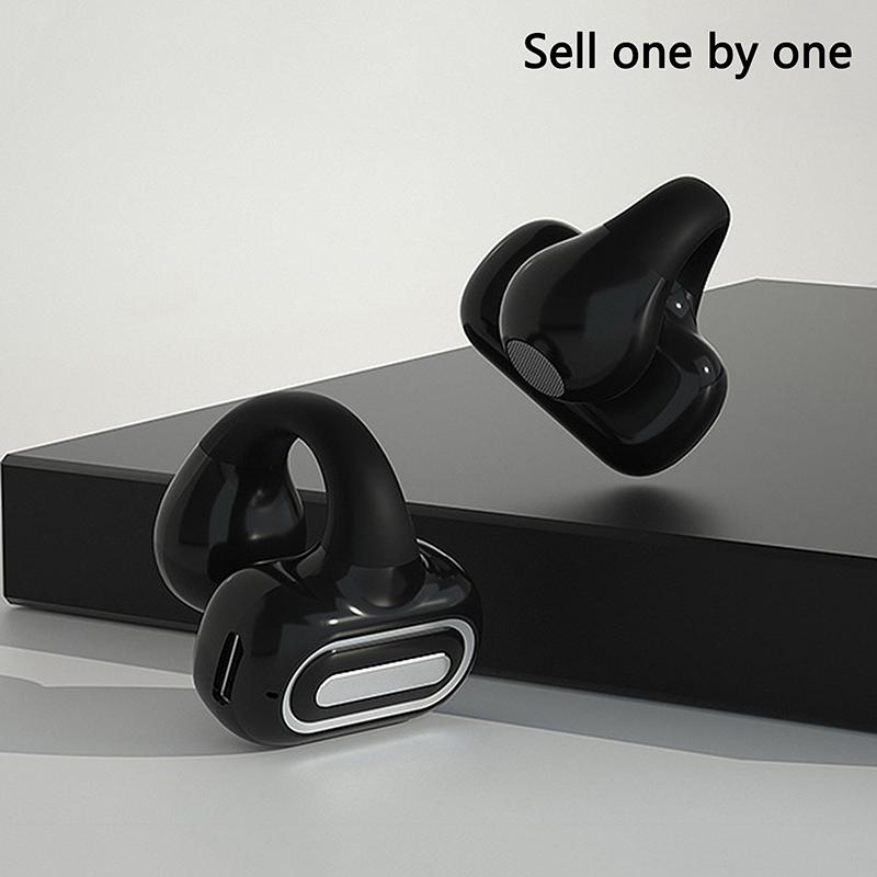 1 sztuka Pojedyncza słuchawka Bluetooth Bezprzewodowa słuchawka gamingowa o dużej mocy Jednostronna Słuchawka na ucho Koncepcja ucha Przewodnictwo kostne