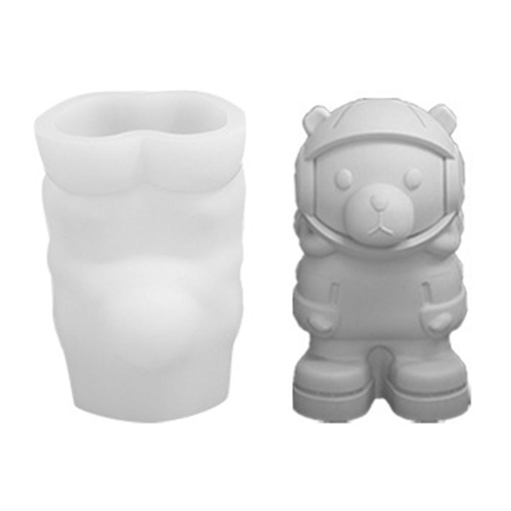 

A101C-9 Space Bear Shape DIY Silicone Fondant Mold Cake Decorating Tool (BPA Free,No FDA) A