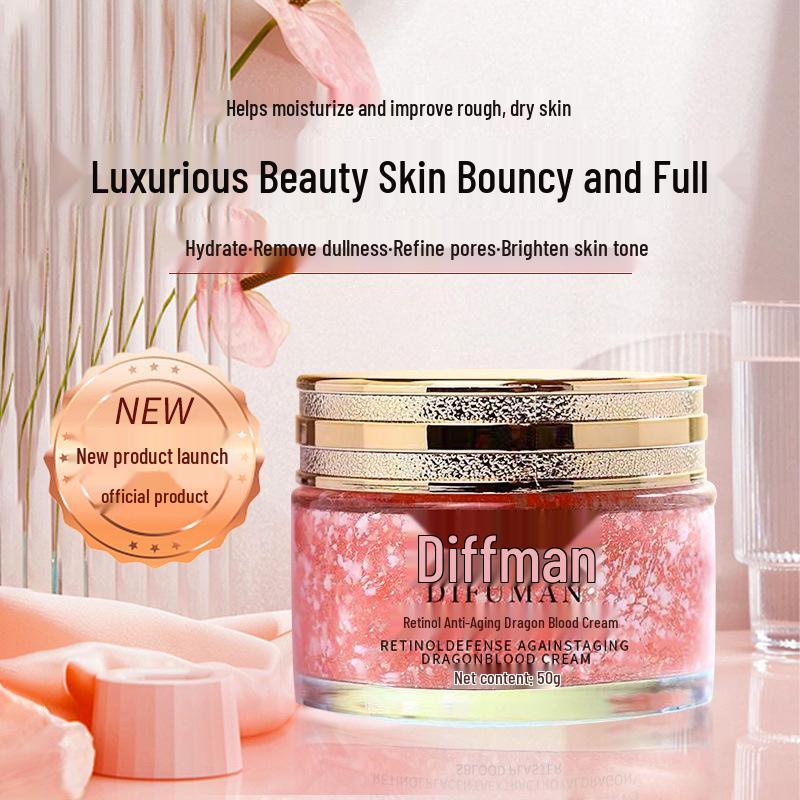 Retinol Dragon Blood Anti-Wrinkle Moisturizing CC Cream for Brightening & Hydrating Skin