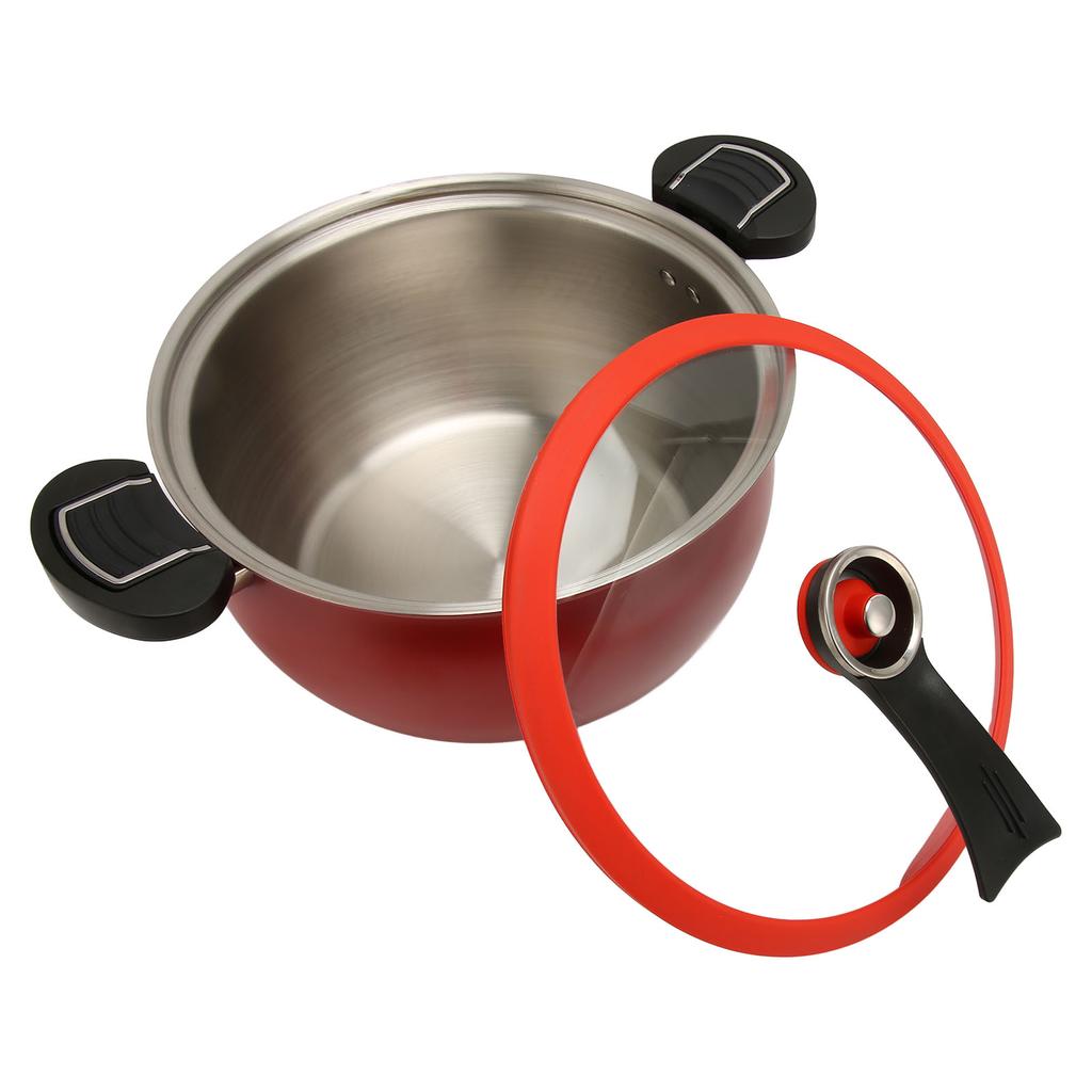 7L Kitchen Pressure Cooker Stainless Steel Pressure Cooker Household Soup Mt Pot for Induction Cooker Gas Range