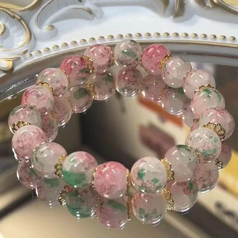 Lily of the Valley Butterfly Bracelet - Multi-Style Beaded Star & Moon Design