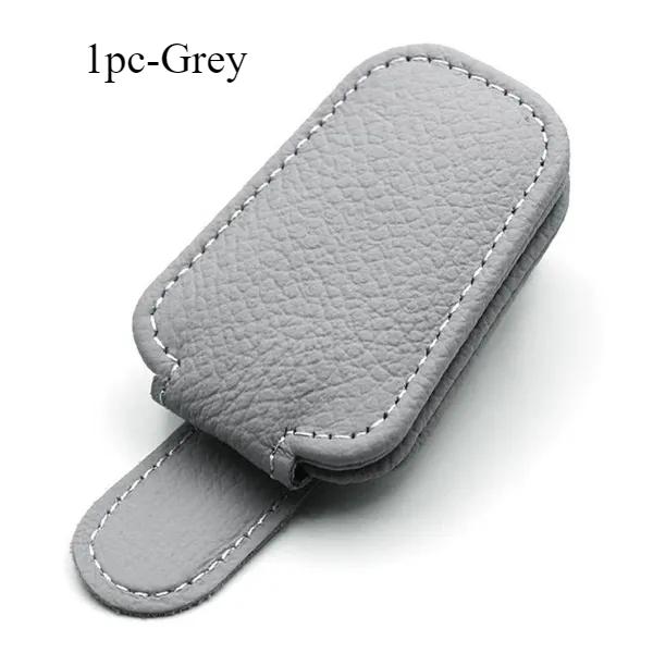 Car Sun Visor Glasses Case Holder Sunglasses Clip Ticket Card Clip  Multifunction Portable Clip Auto Interior Accessories