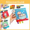 Baby Early Education Cloth Book Infant Tag Toy Baby Tear-resistant Cloth Book Enlightenment Book 0-1-3 Toy