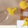 Clear Sauce Jar With Not Spill Lid Plastic Convenient Transparent Condiment Bottle for Everyday Cooking Needs