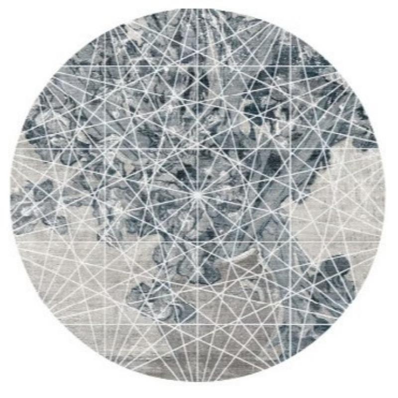 

Персидский Классический Этнический Стиль Круглый Ковер С Принтом Домашний Диван Гостиная Чайный Столик Ковер Diameter 80cm