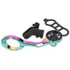 Colorful Electroplating Bike Computer Extended Bracket Holder Aluminium Alloy Support