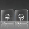 Transparent Hook, Strong Adhesive, Wall-mounted, Load-bearing, Bathroom and Kitchen, Seamless Adhesive Hook, No Need for Drilling, Adhesive Hook