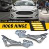 2pcs Set Hood Hinges LH RH for 2013- Ford Fusion Driver & Passenger Side EXV
