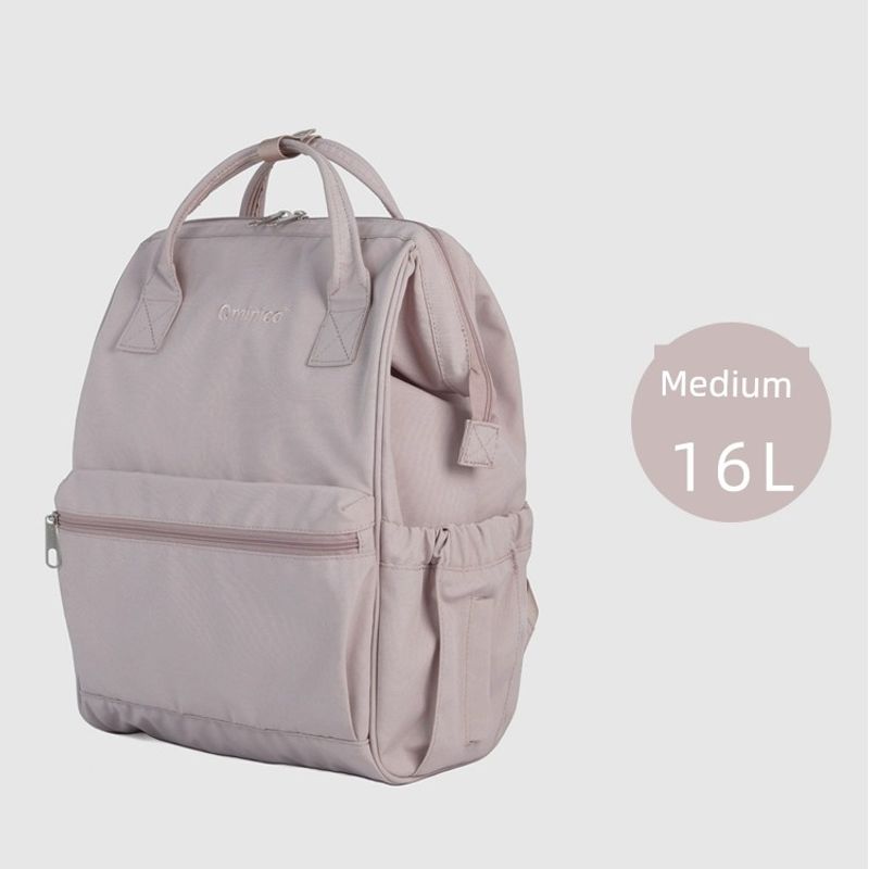 

Qminica 14-Inch Computer Casual Large Schoolbag Lilac plus version