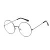 Cosplay Anime Glasses Cosplay Accessories Anime Frame Round Metal Flat Retro Art Glassesed Adult Boy Clothing Props Gifts