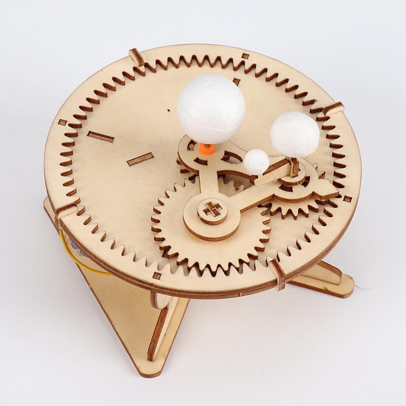 DIY Three-Sphere Orrery: Sun, Moon, Earth Science Kit for Kids