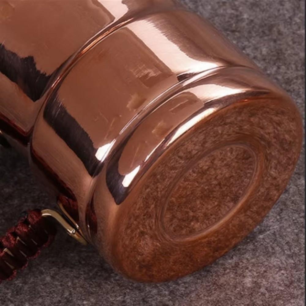 400ml Capacity Pure Copper Mug Thickened Design Copper Beer Mug Moscow Water Mule Home Use